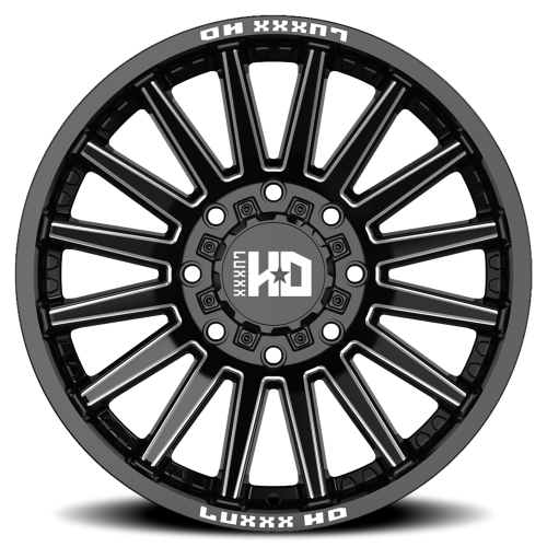 Luxxx HD LHD47 20x10 6x135 -18 Black - Image 3