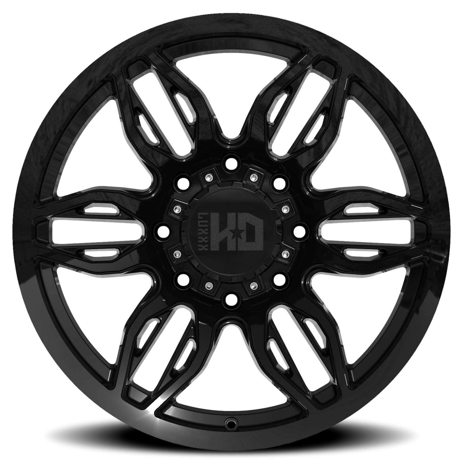 Luxxx HD LHD48 20x10 5x127 -18 Black - Image 3
