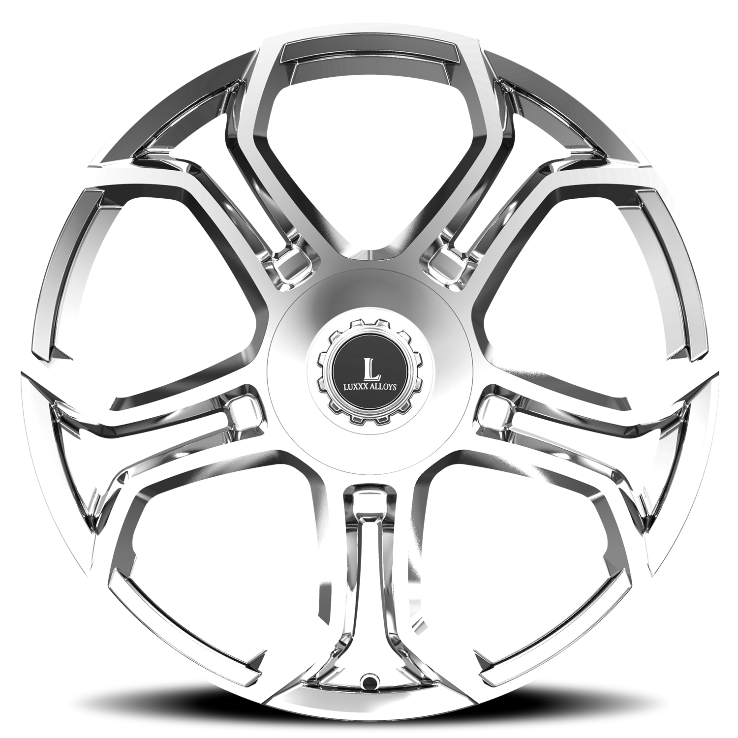 Luxxx Alloys 50 22x9 6x135 +30 Chrome - Image 2