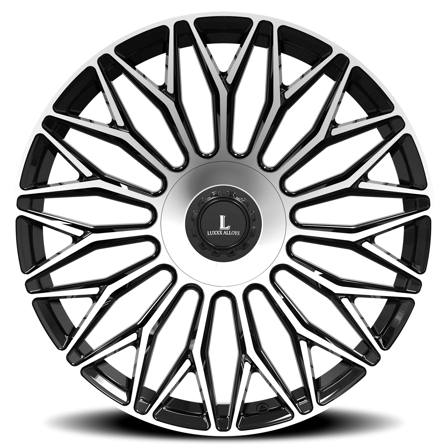 Luxxx Alloys 53 22x9 5x115 +13 Black - Image 2