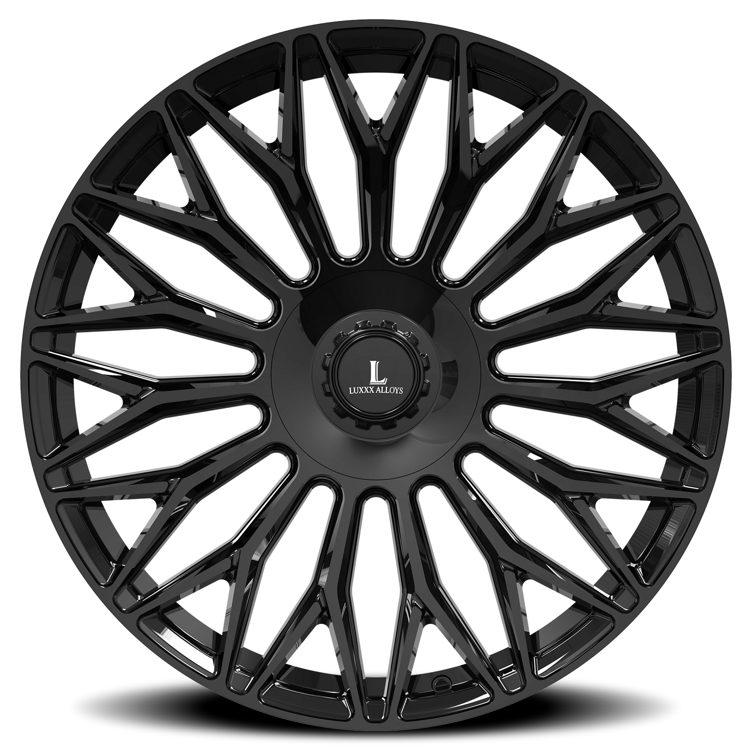 Luxxx Alloys 53 22x9 5x115 +13 Black - Image 2
