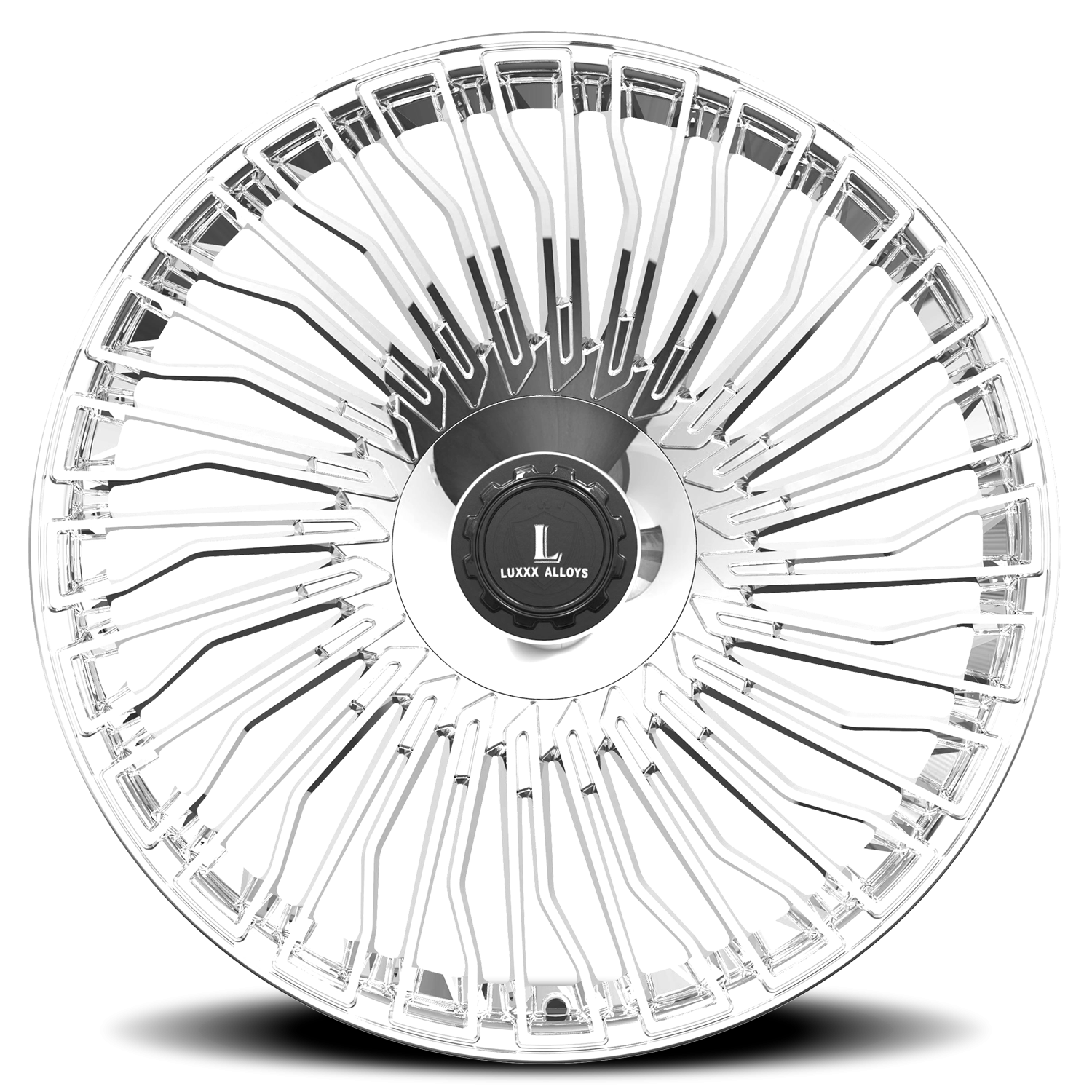 Luxxx Alloys 55 22x9 5x114.3 +35 Chrome - Image 2