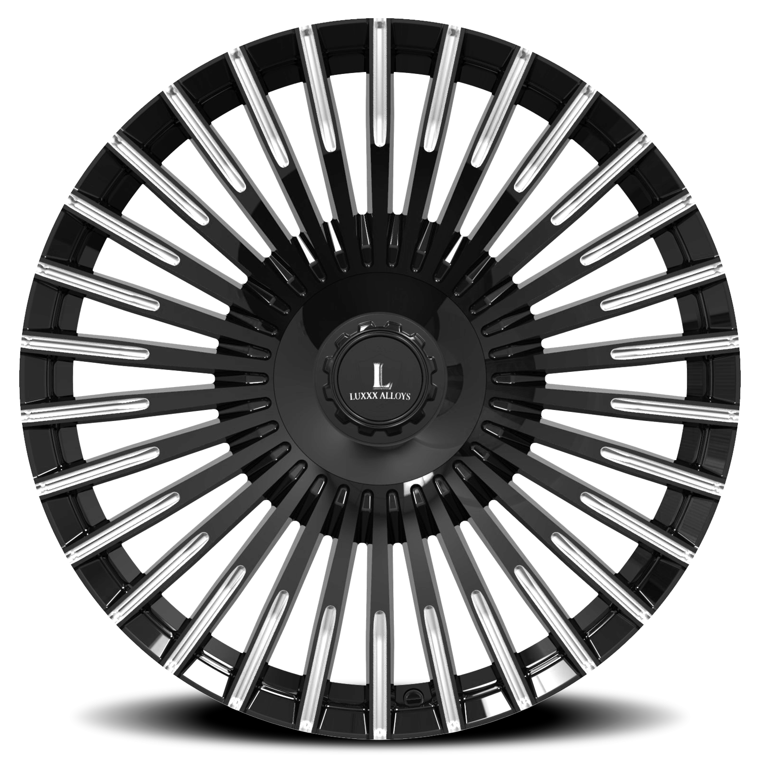 Luxxx Alloys 56 22x9 5x114.3 +35 Black - Image 2