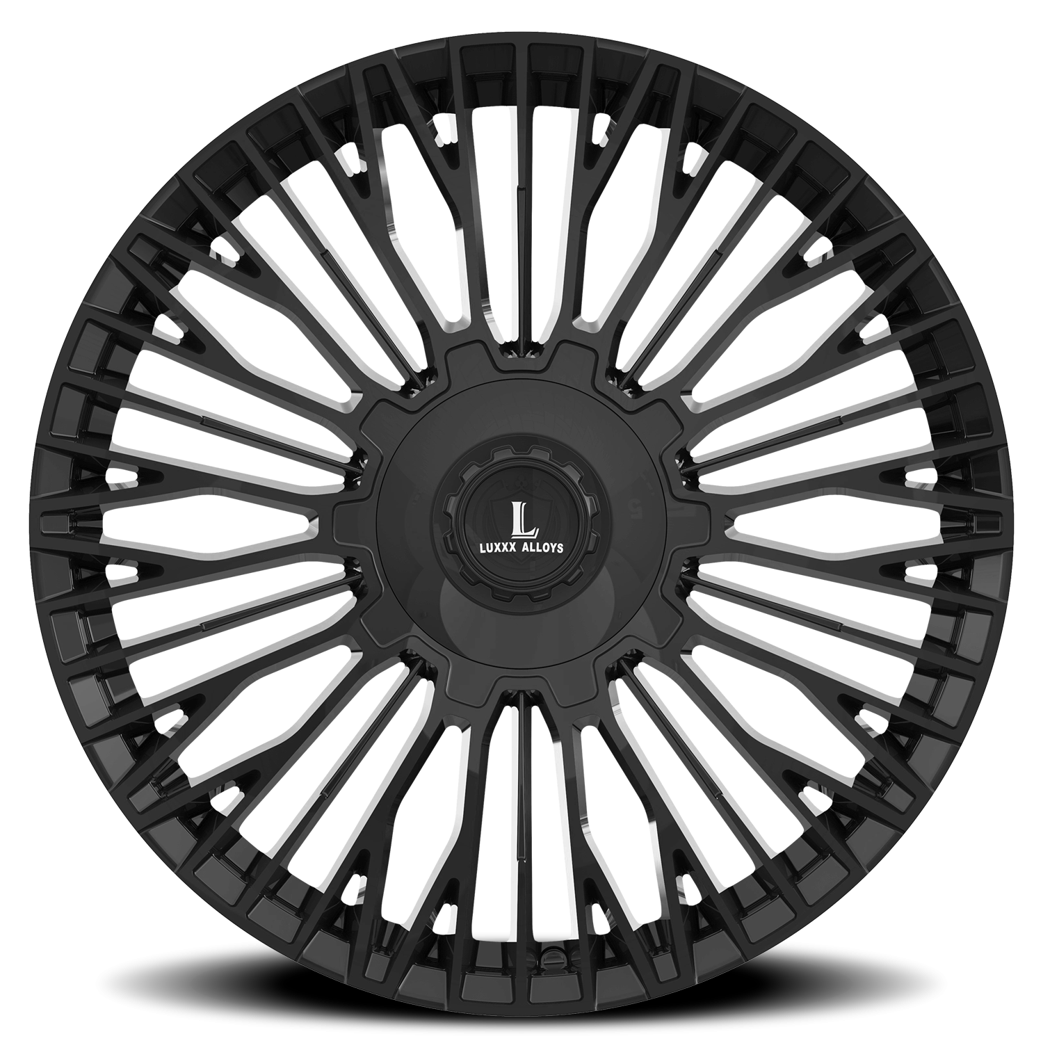Luxxx Alloys 57 20x8.5 5x114.3 +35 Black - Image 2