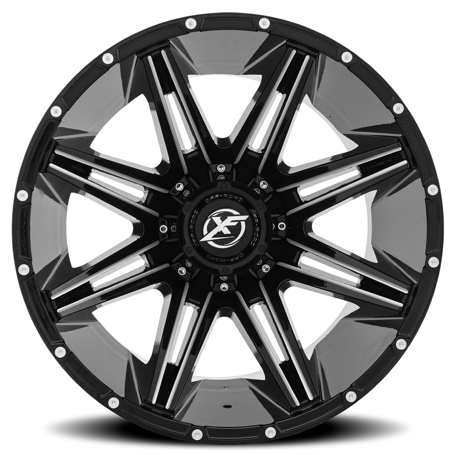 XF Off-Road XF-220 22x10 5x127 -18 Black - Image 2