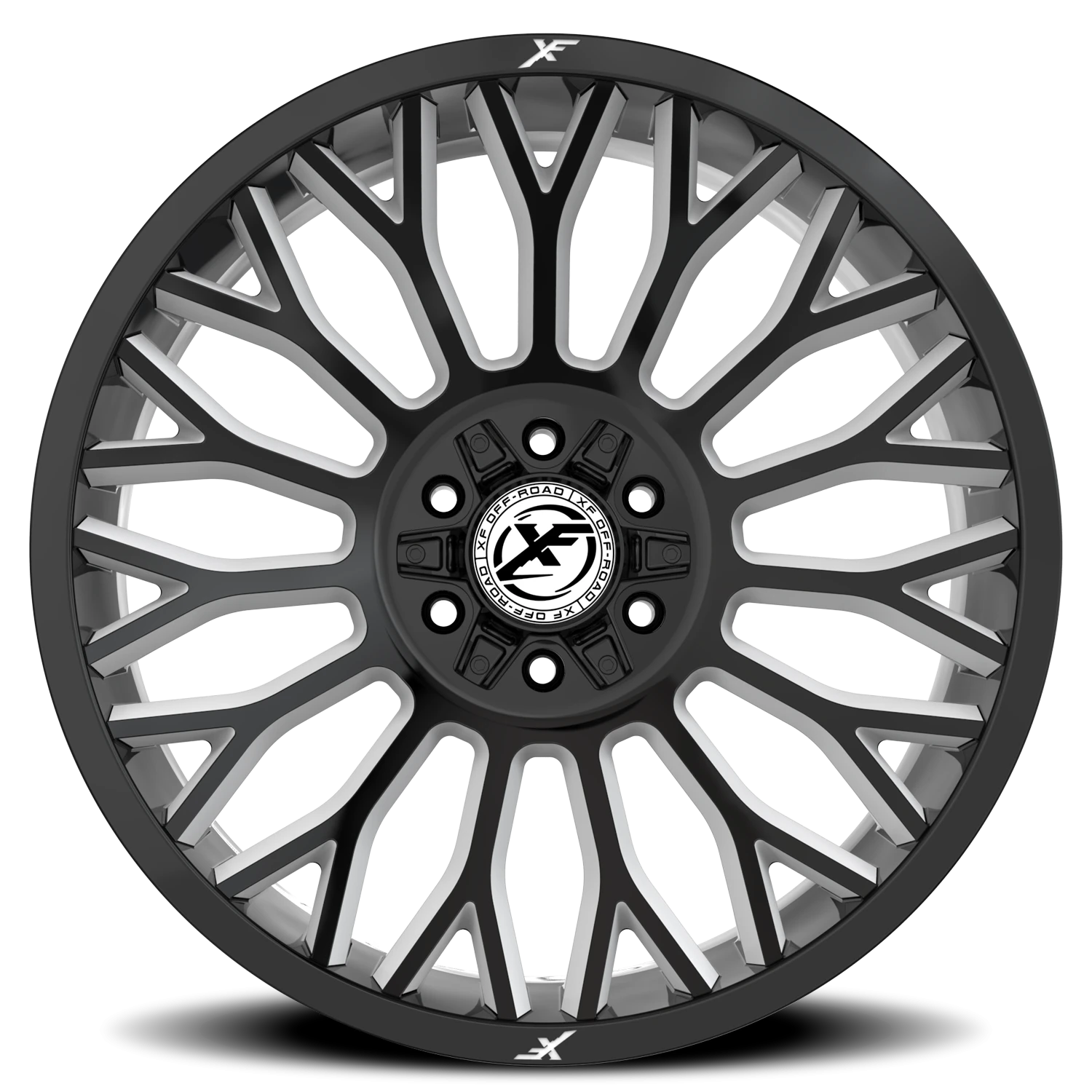 XF Off-Road XF-237 24x12 8x165.1 -44 Black - Image 2