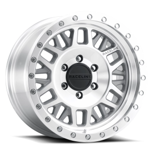 Raceline Ryno 951MC 17x9 8x165.1 -12 Silver