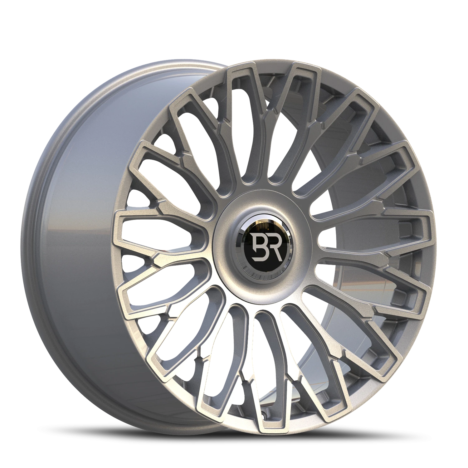 Bespoke Revolution BR02 Envy 22x10.5 5x115/5x120 +42 Silver