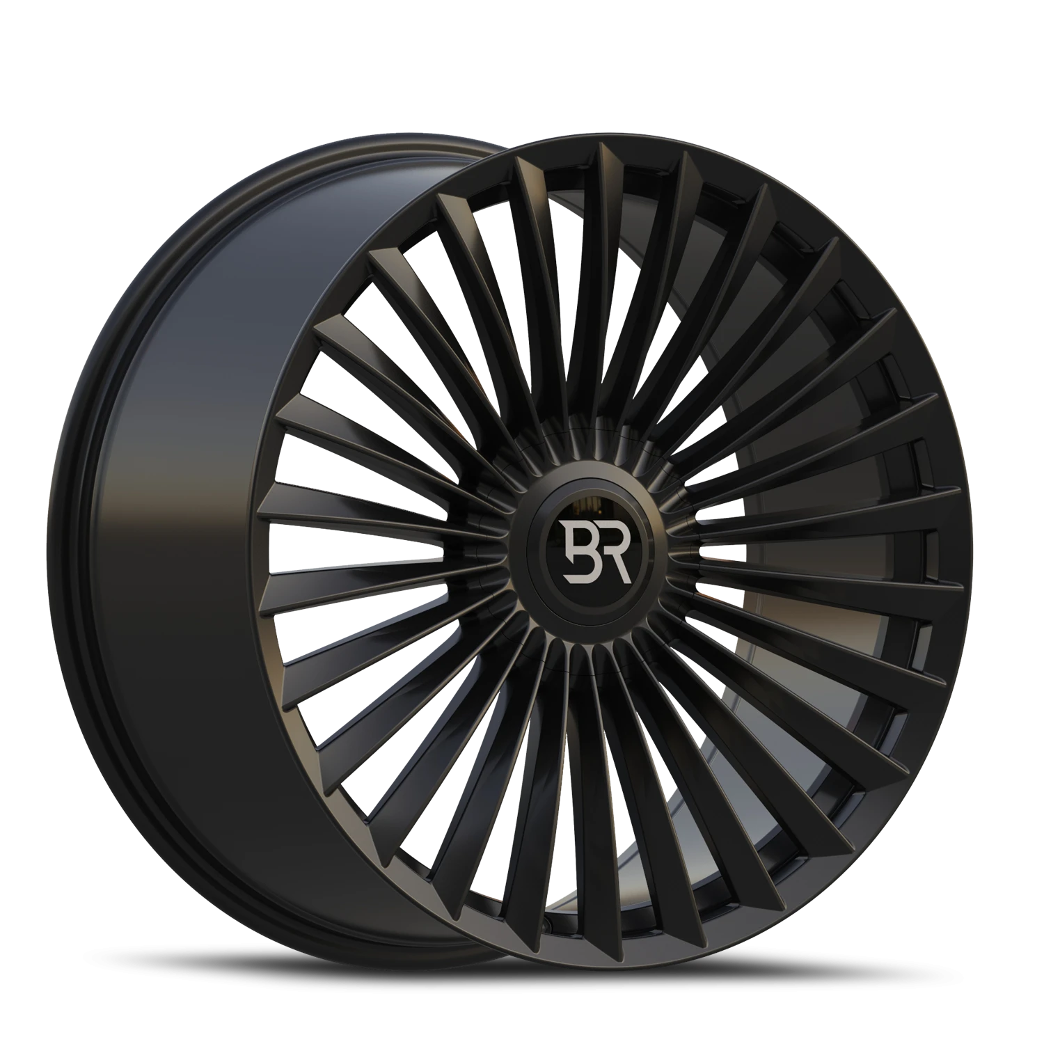 Bespoke Revolution BR03 Nexus 22x9 5x112/5x114.3 +32 Black