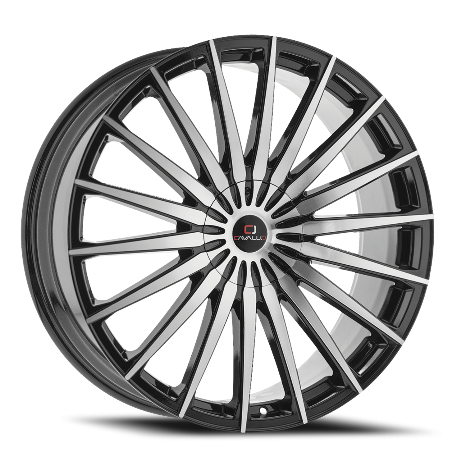 Cavallo CLV-34 22x8.5 5x114.3/5x120 +38 Black