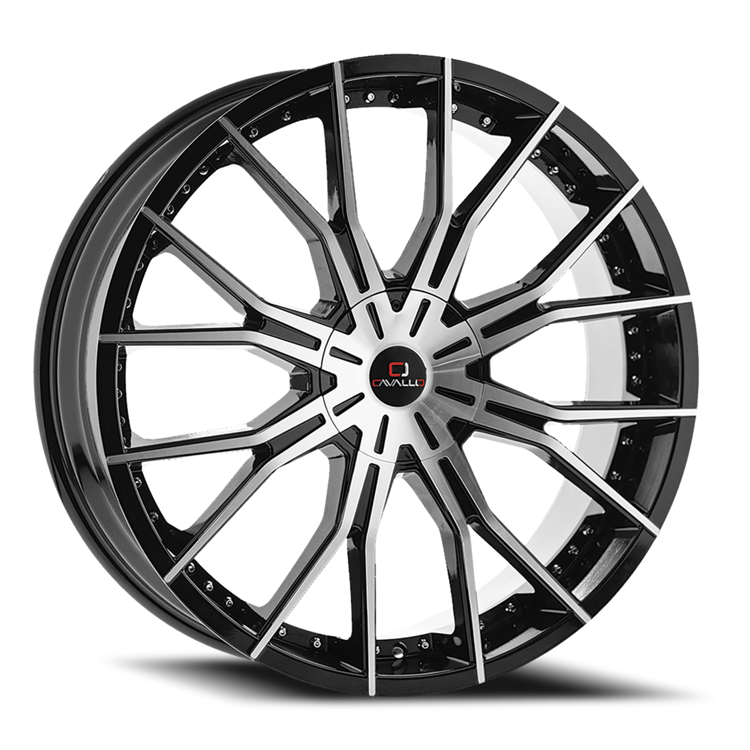 Cavallo CLV-36 22x8.5 5x112/5x114.3 +38 Black
