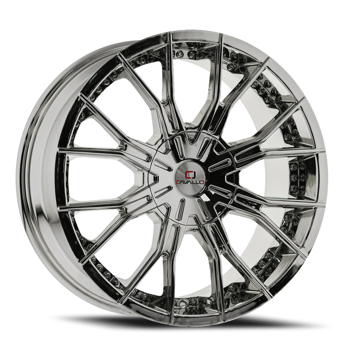 Cavallo CLV-36 22x9.5 5x115/5x120 +15 Chrome