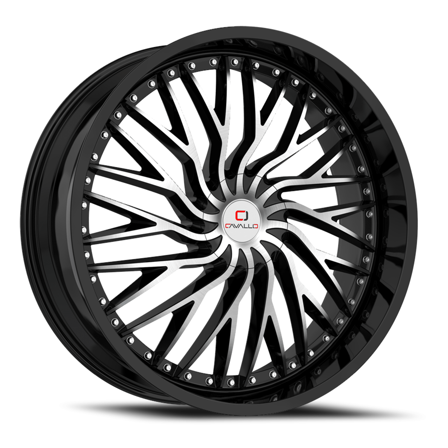 Cavallo CLV-43 18x8 5x100/5x114.3 +35 Black