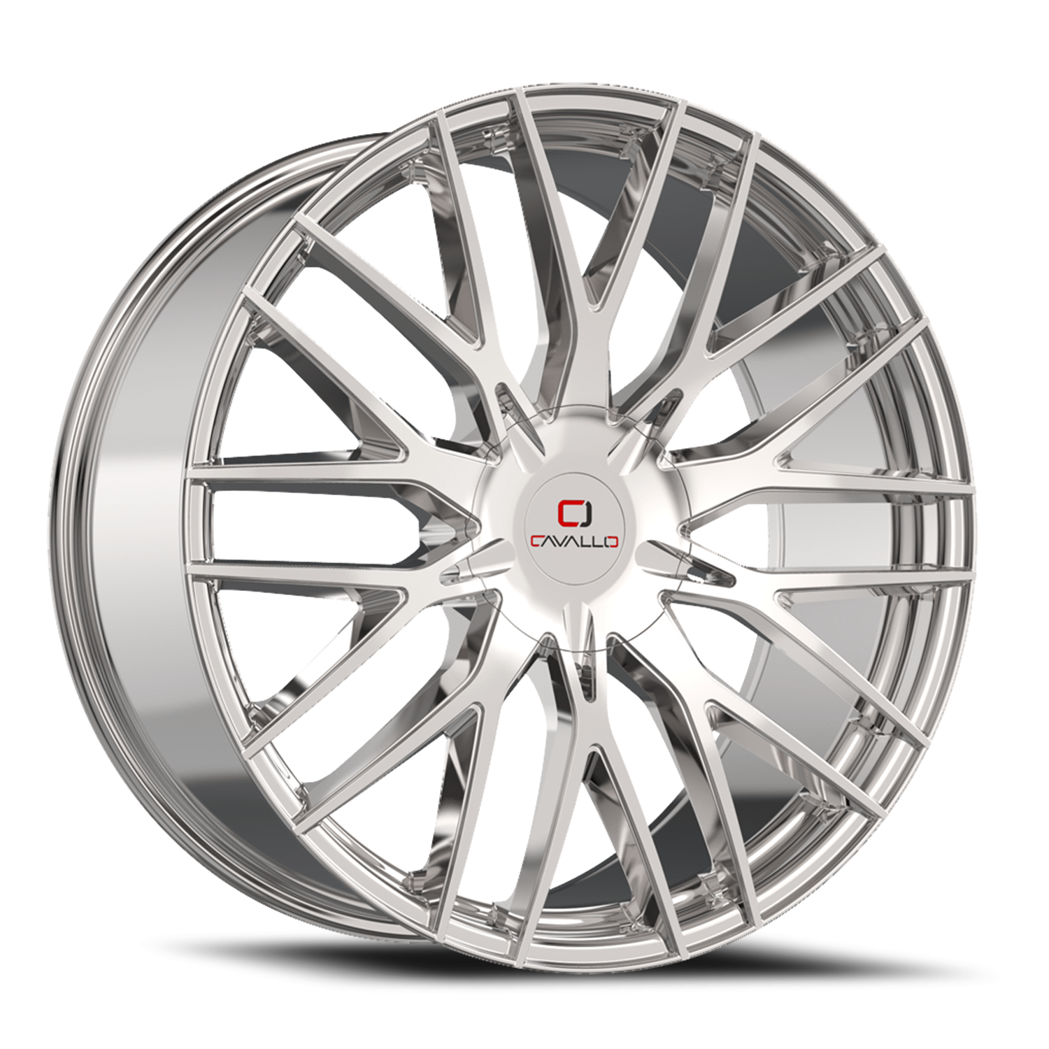 Cavallo CLV-45 22x8.5 5x112/5x114.3 +38 Chrome