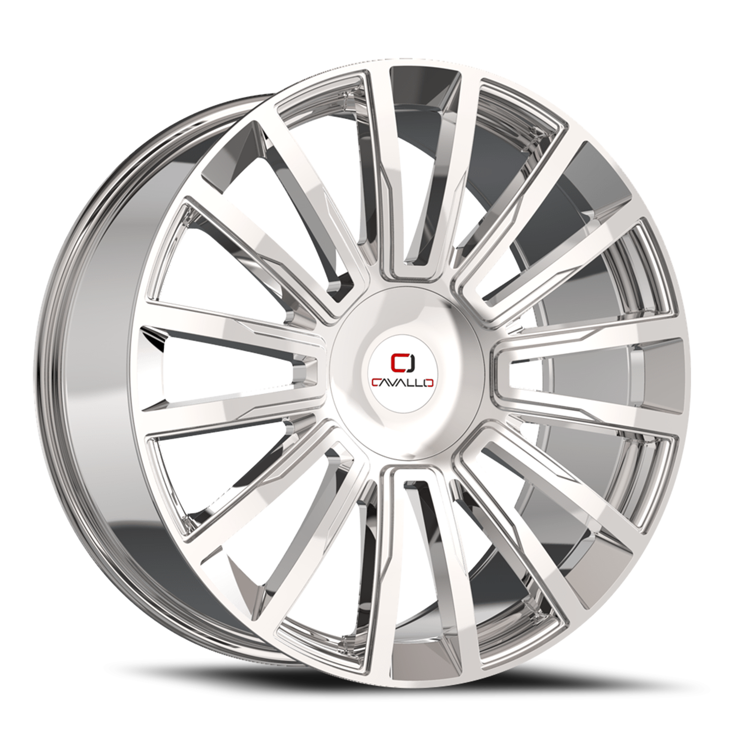 Cavallo CLV-47 22x8.5 5x112/5x114.3 +38 Chrome