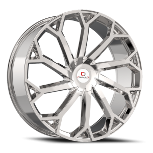 Cavallo CLV-51 22x8.5 5x112/5x114.3 +38 Chrome