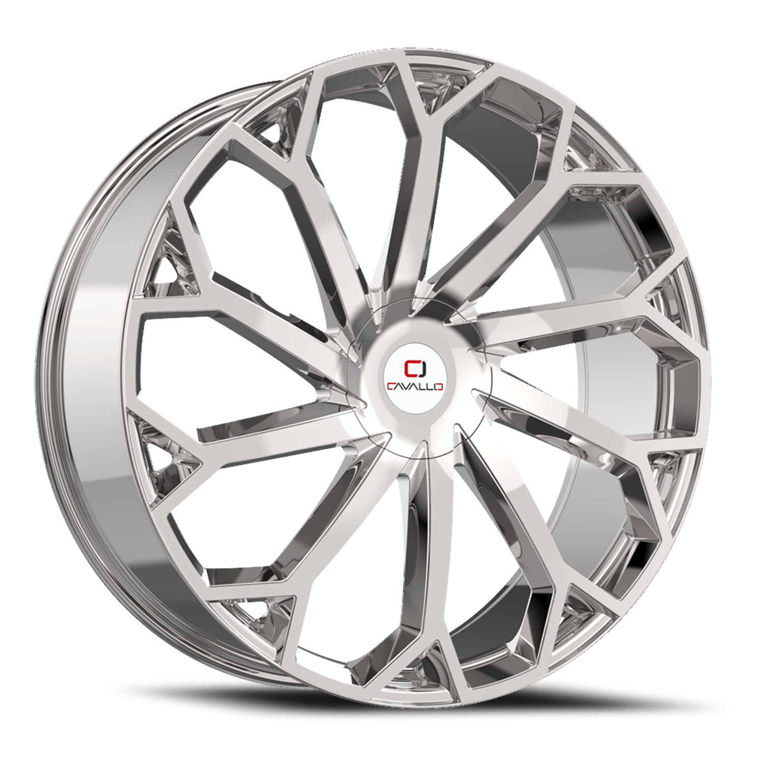 Cavallo CLV-51 22x8.5 5x112/5x114.3 +38 Chrome