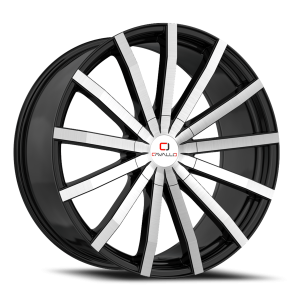 Cavallo CLV-52 22x8.5 5x114.3/5x120 +38 Black