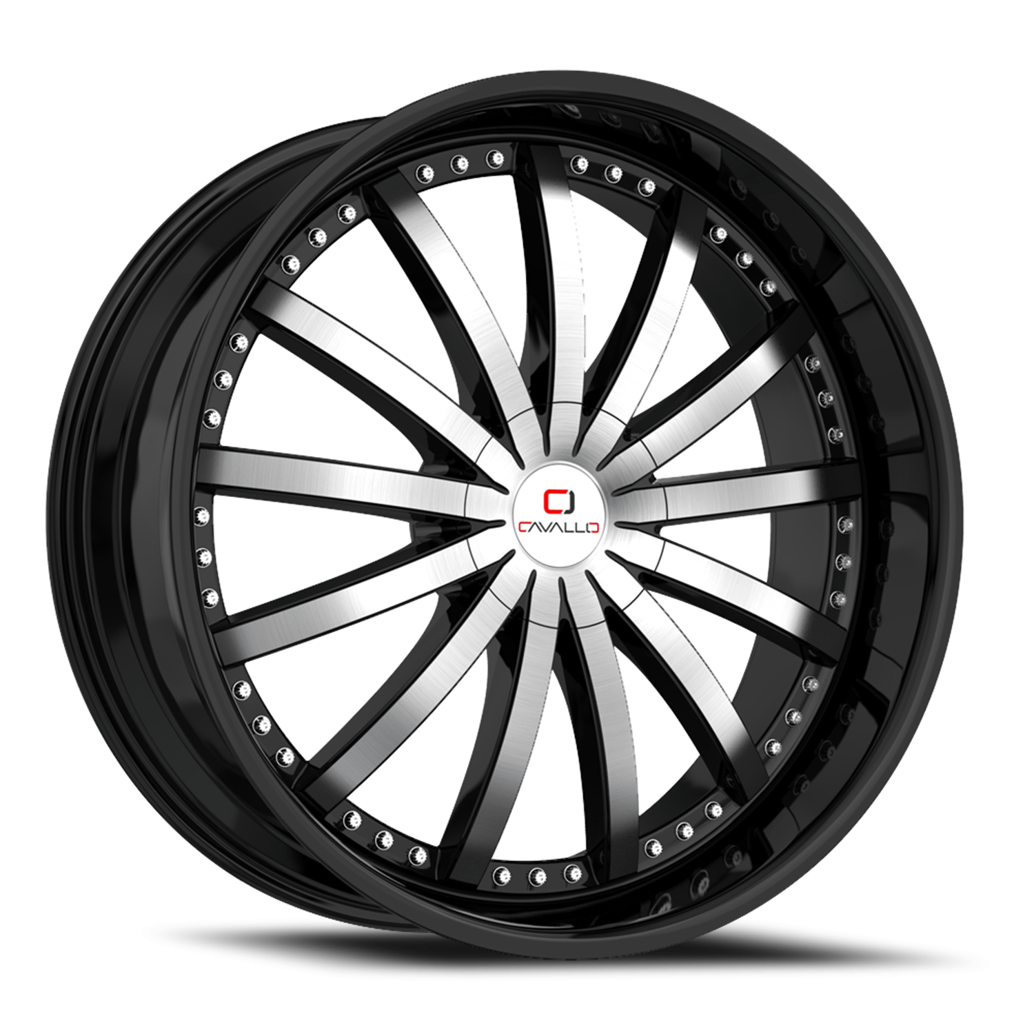 Cavallo CLV-53 20x8.5 5x112/5x114.3 +35 Black