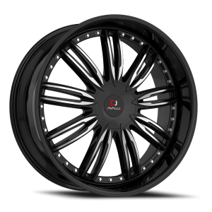 Cavallo CLV-54 20x8.5 5x108/5x114.3 +35 Black