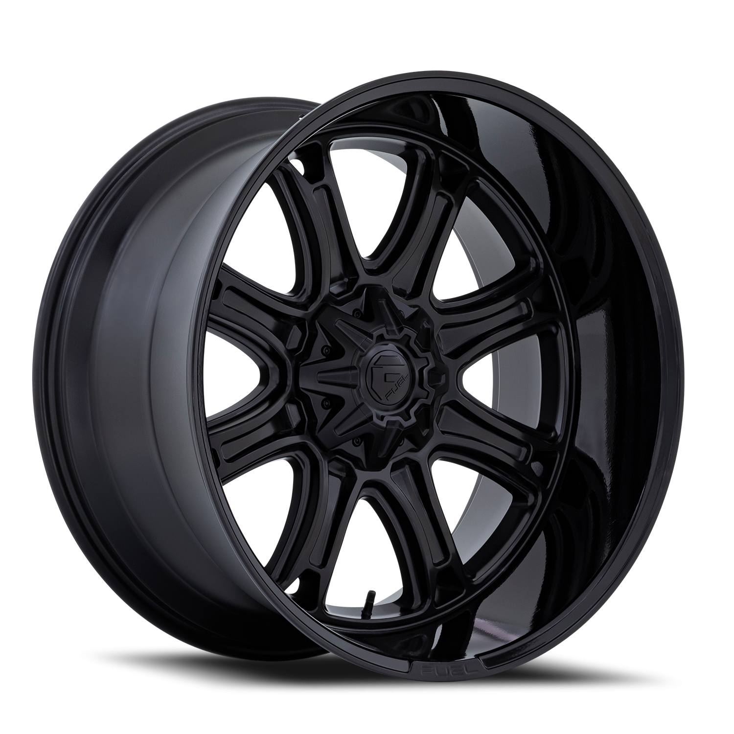 Fuel Darkstar FC853MB 24x12 8x165.1 -44 Black
