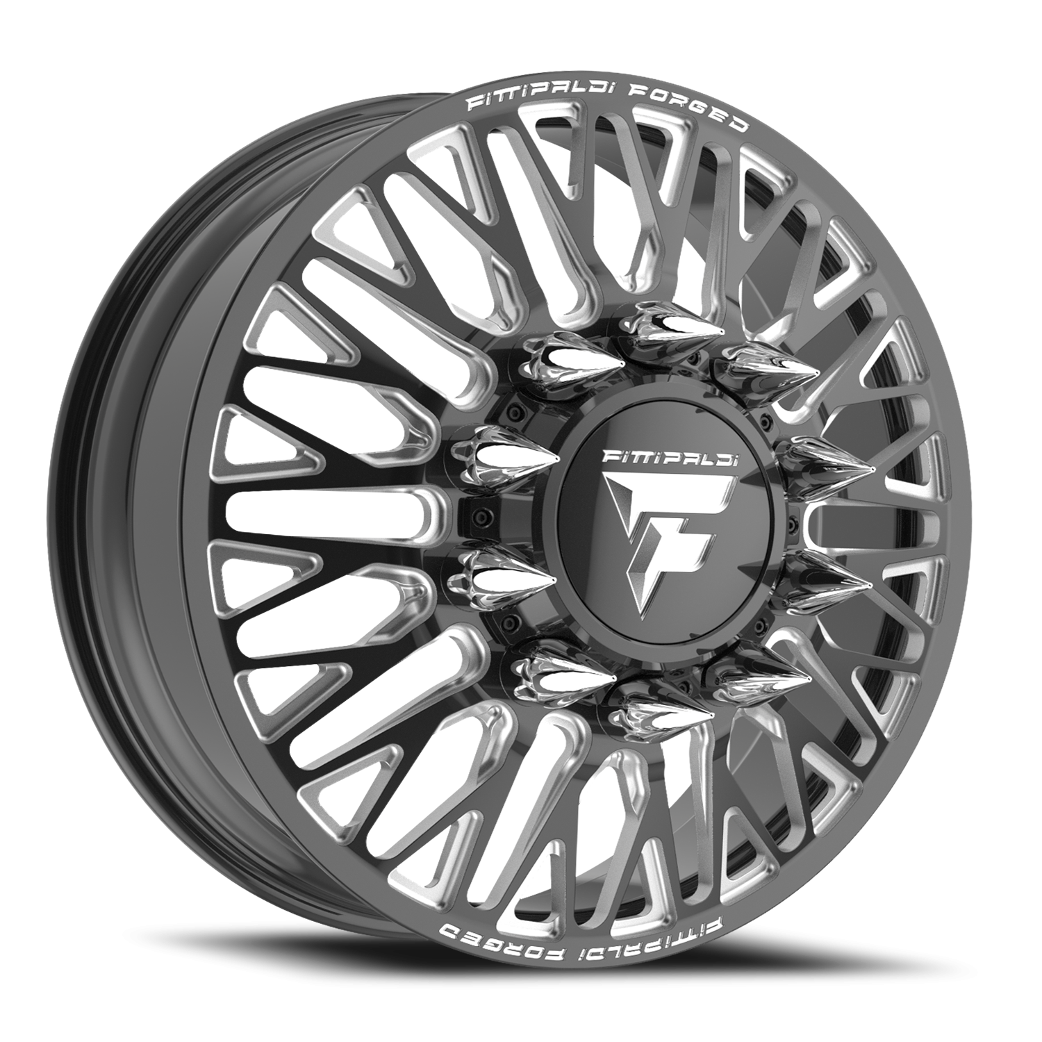 Fittipaldi Offroad FDF601BM 24X8.25 10X285.75 Gloss Black Milled